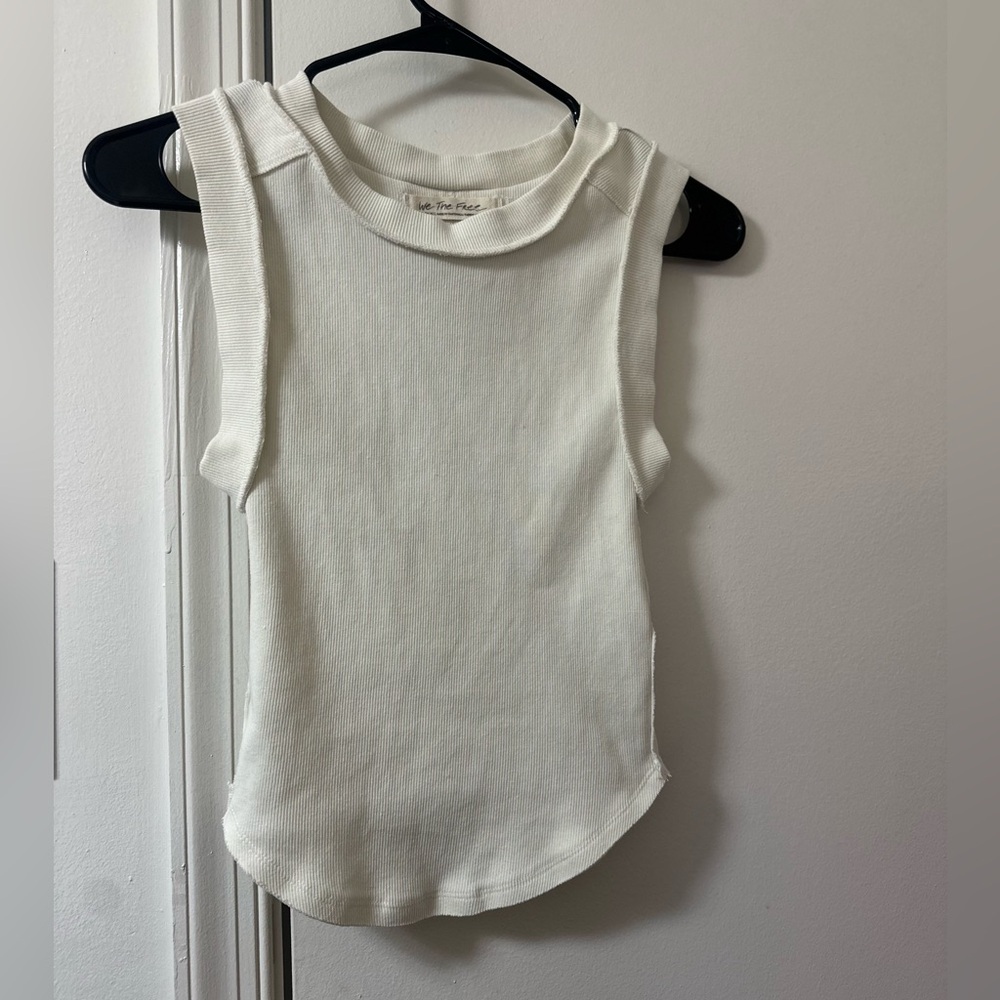 Free People We The Free Ribbed Muscle Tank
- XS